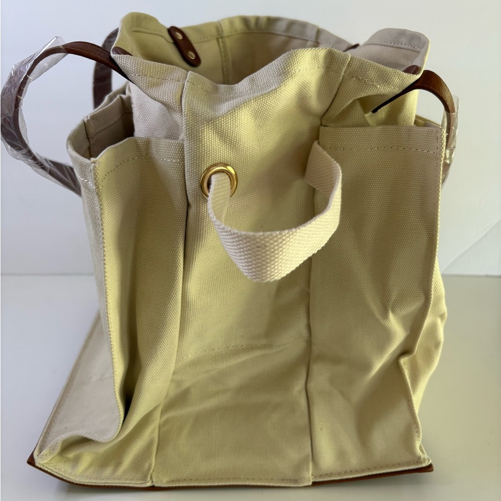 NWOT Free People Verve Canvas Market Tote - Picture 9 of 15